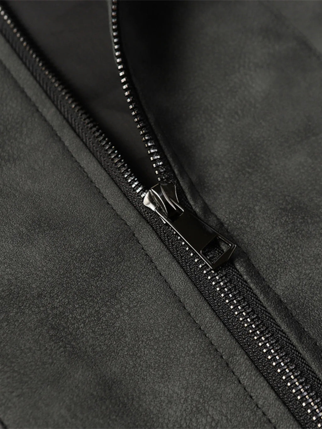 Men's Zip Up Long Sleeve Jacket - Men's jackets by Trendsi | Available at Handbags Specialist Headquarter