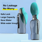 PawHydrate 800ml Foldable Leakproof Dog Water Bottle