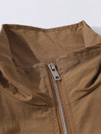 Men's Zip Up Jacket and Pants Set - Men's jackets by Trendsi | Available at Handbags Specialist Headquarter