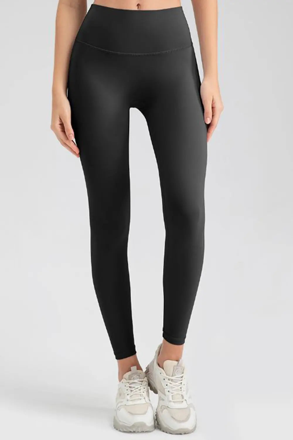 Wide Waistband Sport Leggings - Leggings by Trendsi | Available at Handbags Specialist Headquarter