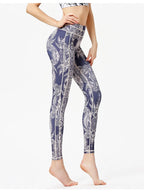 Printed Active High Waist Leggings - Leggings by Trendsi | Available at Handbags Specialist Headquarter