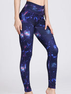 Printed Active High Waist Leggings - Leggings by Trendsi | Available at Handbags Specialist Headquarter