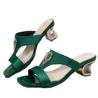 Open Toe Block Heels Sandals - Women Sandals by Trendsi | Available at Handbags Specialist Headquarter