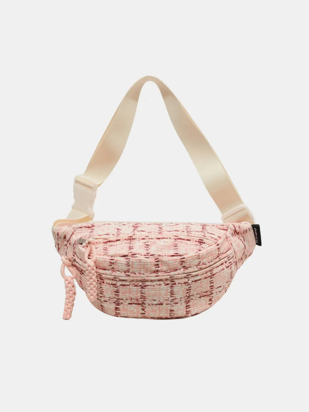 Contrast Plaid Polyester Crossbody Bag - Handbags by Trendsi | Available at Handbags Specialist Headquarter
