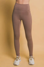 Love Tree High Waist Leggings with Side Pockets - Leggings by Trendsi | Available at Handbags Specialist Headquarter