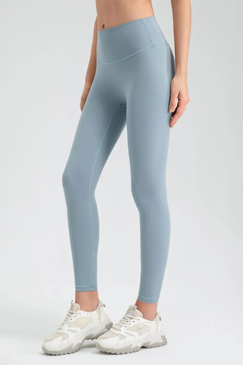 Wide Waistband Sport Leggings - Leggings by Trendsi | Available at Handbags Specialist Headquarter