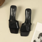 Open Toe Block Heels Sandals - Women Sandals by Trendsi | Available at Handbags Specialist Headquarter