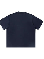 Men's Plus Size Round Neck Embroidered T-Shirt - Men's T-Shirt by Trendsi | Available at Handbags Specialist Headquarter