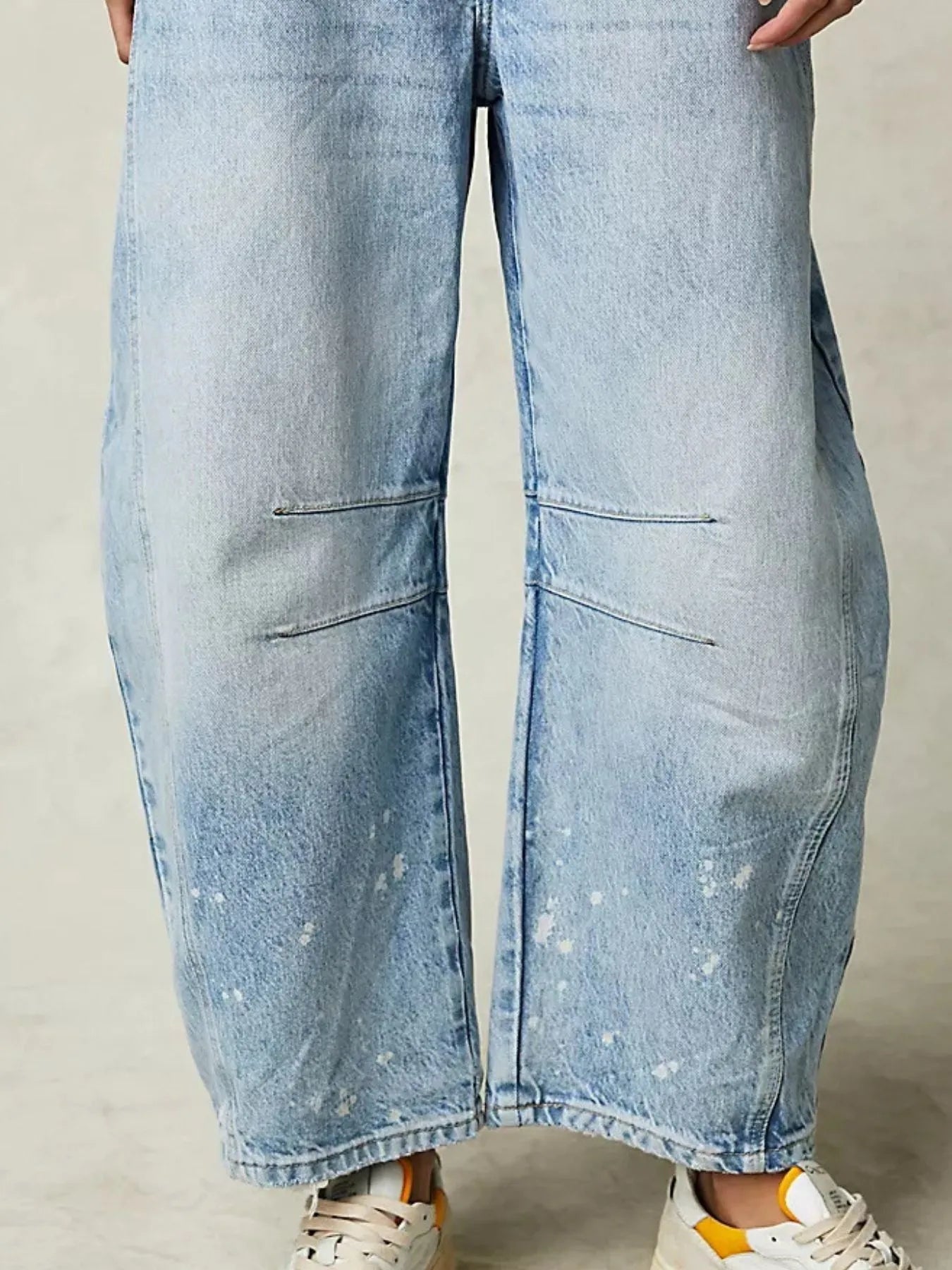 Wide Leg Relaxed Fit Jeans - Women / Jeans & Denim by Trendsi | Available at Handbags Specialist Headquarter