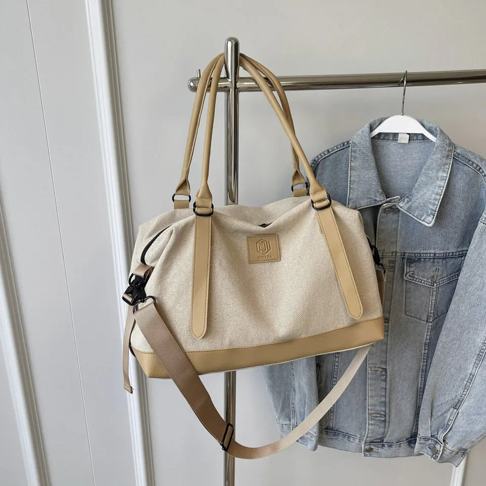 Contrast Travel Bag - travel-bag by Trendsi | Available at Handbags Specialist Headquarter