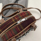 Plaid Print Crossbody Bag - Handbags by Trendsi | Available at Handbags Specialist Headquarter