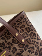 Leopard Polyester Tote Bag - Tote Bag by Trendsi | Available at Handbags Specialist Headquarter