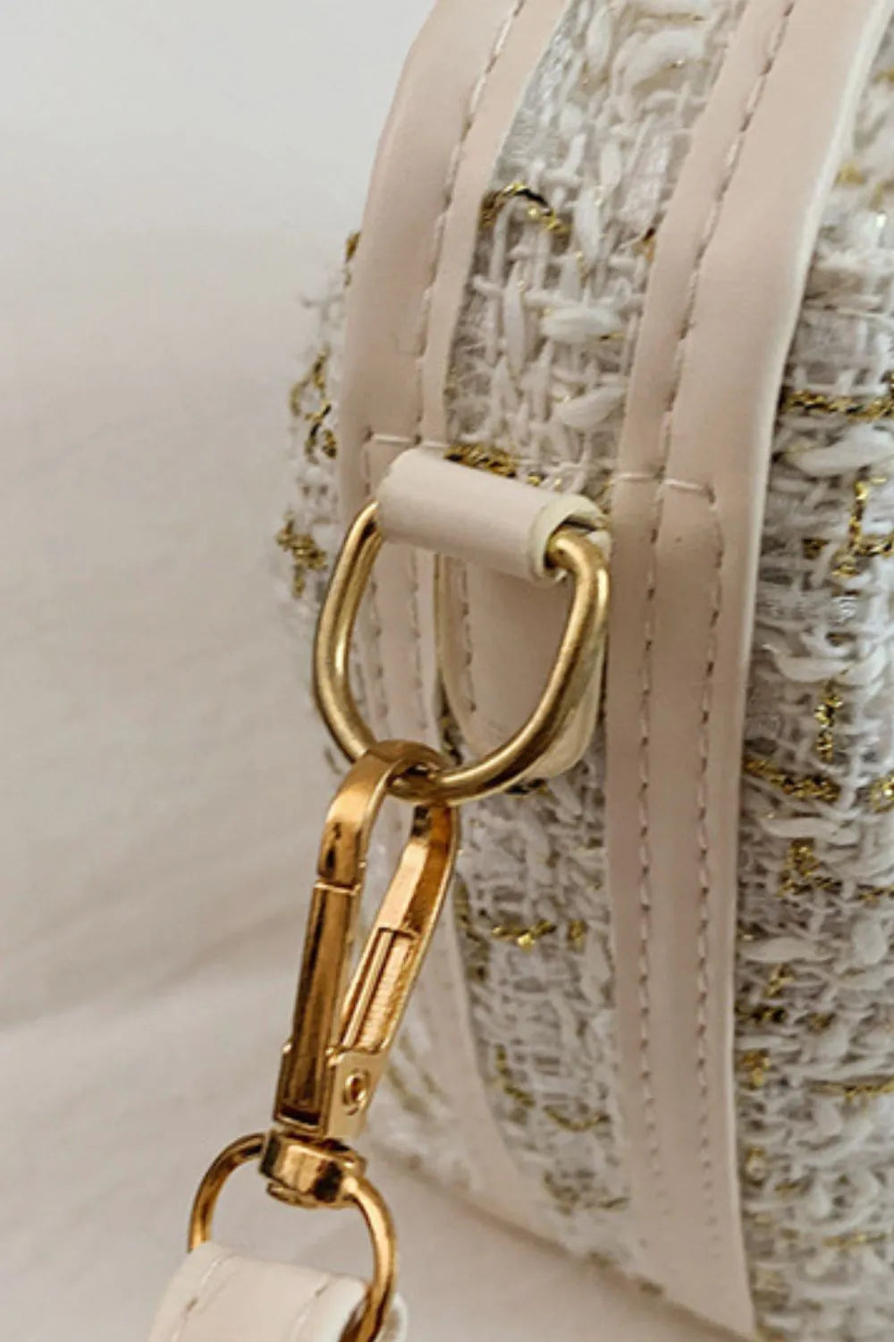 Woven Removable Strap Shoulder Bag - Handbags by Trendsi | Available at Handbags Specialist Headquarter