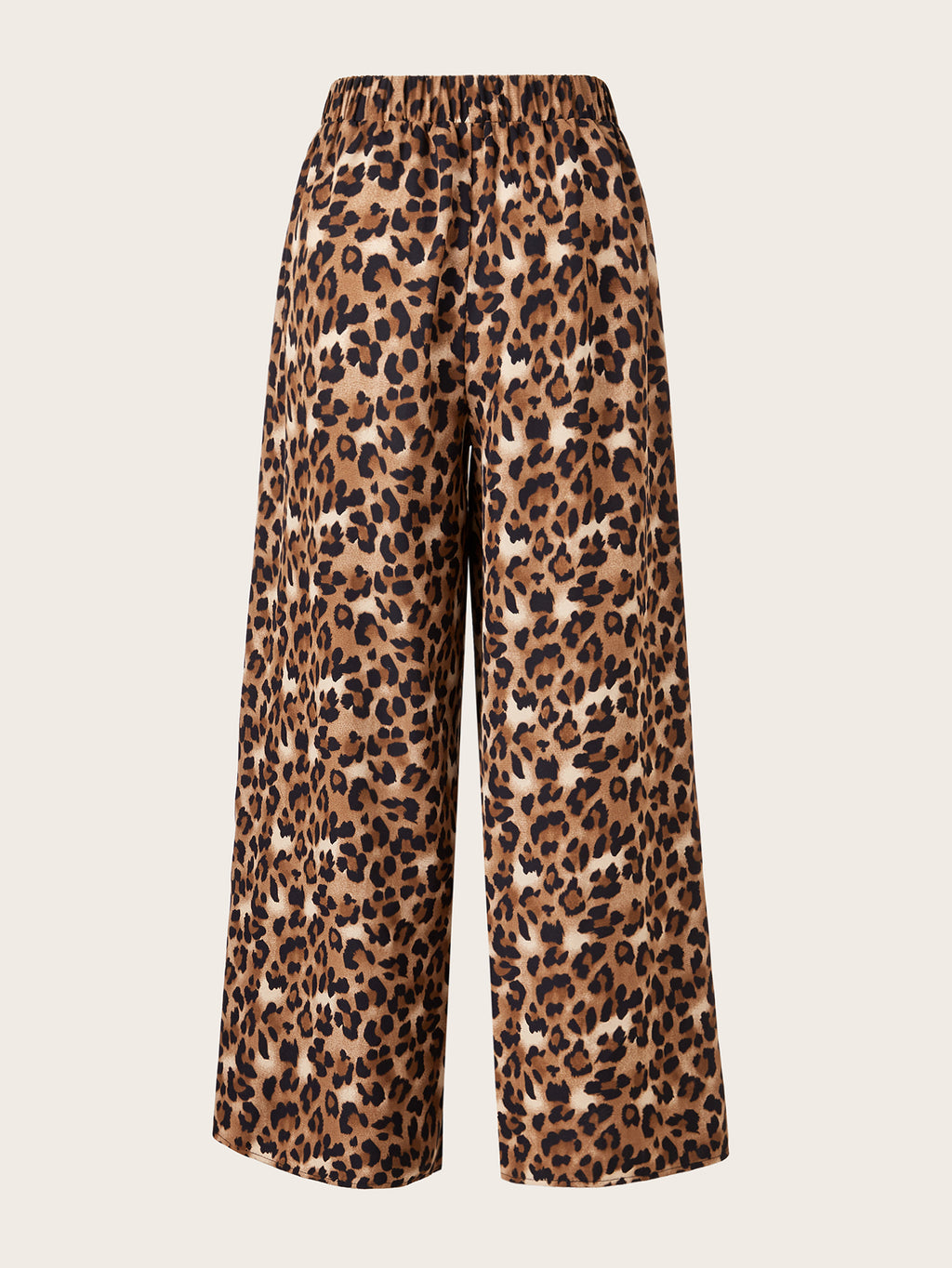 Leopard Luxe: Plus Size Wide Leg Pants