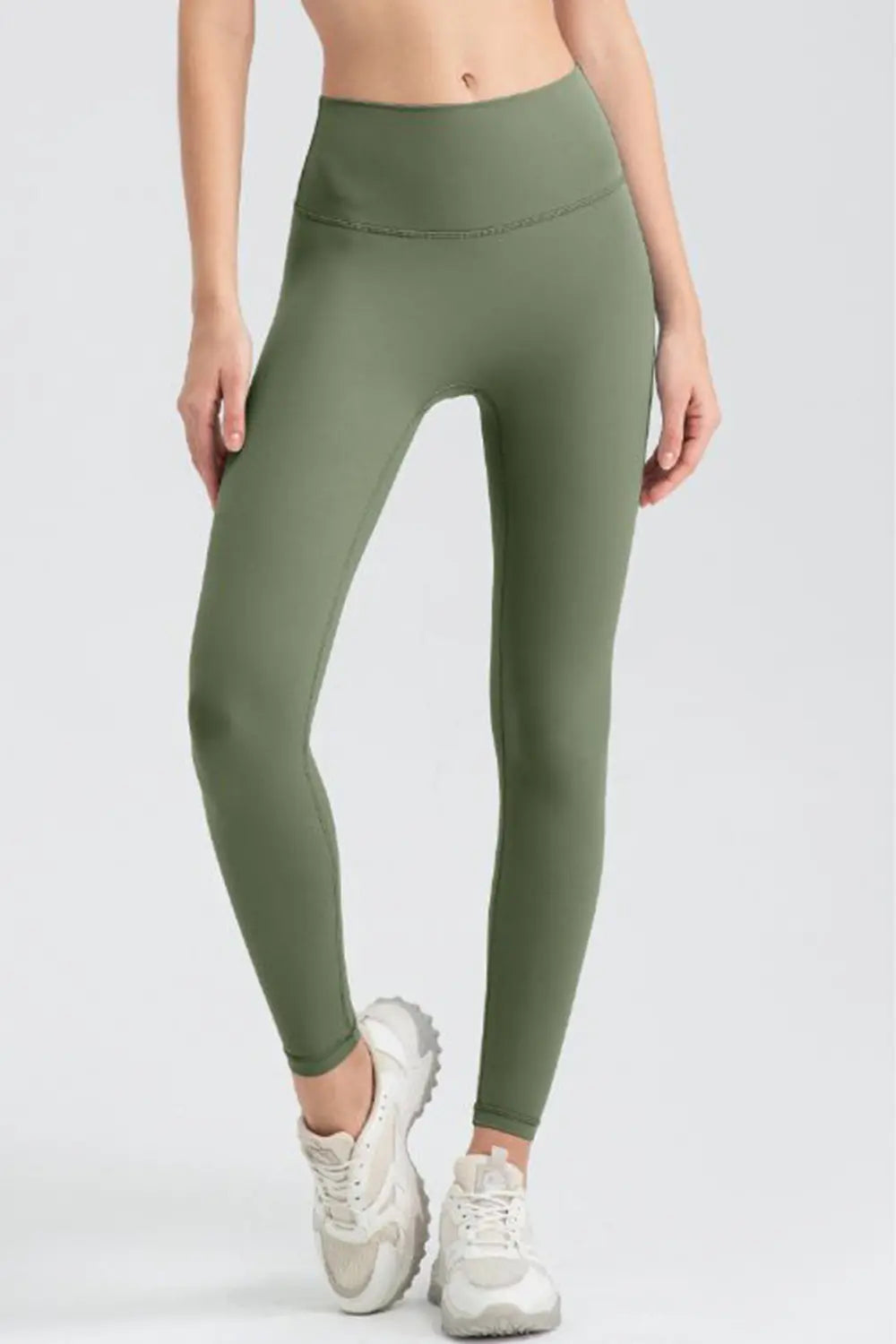 Wide Waistband Sport Leggings - Leggings by Trendsi | Available at Handbags Specialist Headquarter