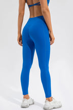 High Waist Active Leggings with Pockets - Leggings by Trendsi | Available at Handbags Specialist Headquarter