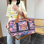 Canvas Printed Travel Bag - Luggage Travel Bags by Trendsi | Available at Handbags Specialist Headquarter