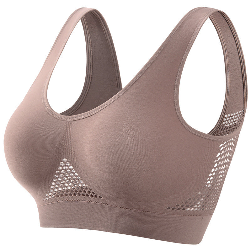 CurvyBoost: Plus Size Push-Up Workout Bra - Women's Bra by Trendsi | Available at Handbags Specialist Headquarter