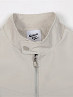 Men's Zip Up Long Sleeve Jacket - Men's jackets by Trendsi | Available at Handbags Specialist Headquarter