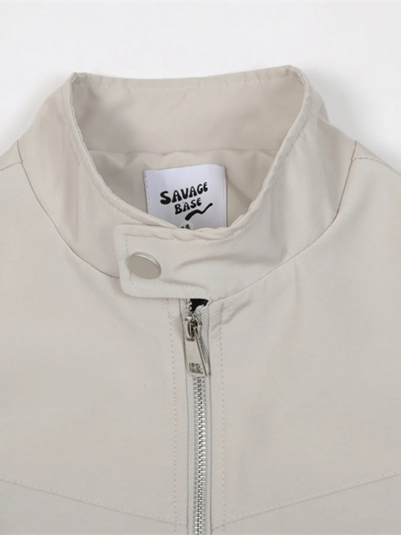 Men's Zip Up Long Sleeve Jacket - Men's jackets by Trendsi | Available at Handbags Specialist Headquarter