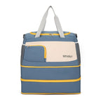 Color Block Oxford Cloth Travel Bag - travel-bag by Trendsi | Available at Handbags Specialist Headquarter