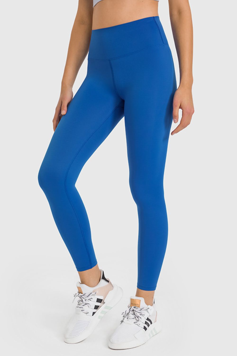 Millennia High Waist Ankle-Length Yoga Leggings - Leggings by Trendsi | Available at Handbags Specialist Headquarter