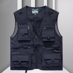 SwiftDry Mesh Vest for Men - Men's Zip Up Vest by Trendsi | Available at Handbags Specialist Headquarter