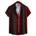 Men's Plus Size Button Up Short Sleeve Shirt - Men's Shirts by Trendsi | Available at Handbags Specialist Headquarter