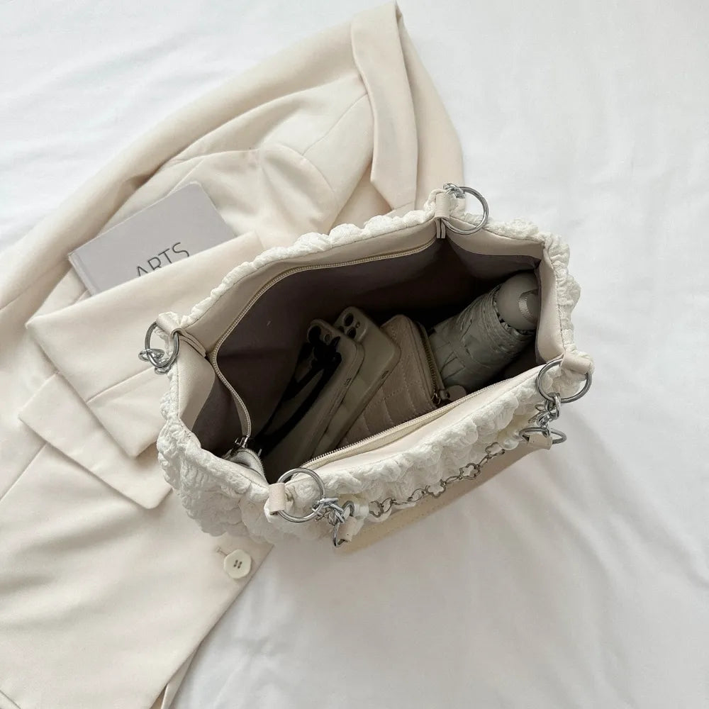 Cloud Puffy Polyester Tote Bag - Tote Bag by Trendsi | Available at Handbags Specialist Headquarter