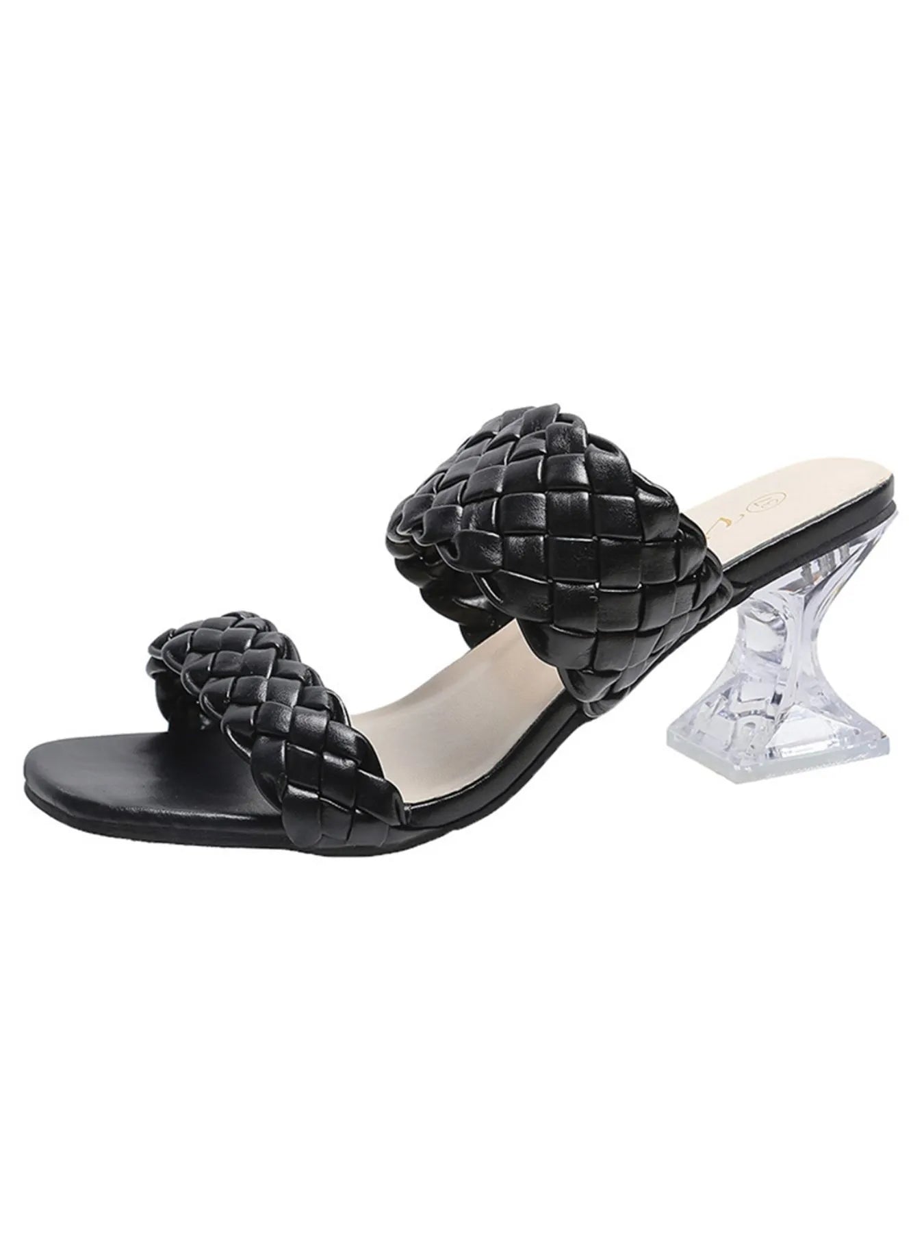 Woven Pattern Double Strap Sandals - Women Sandals by Trendsi | Available at Handbags Specialist Headquarter