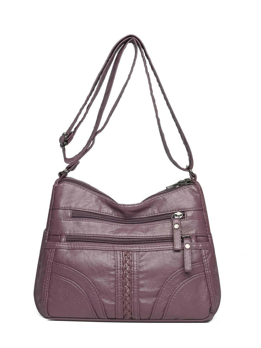 PU Leather Adjustable Strap Shoulder Bag - Shoulder Bags by Trendsi | Available at Handbags Specialist Headquarter