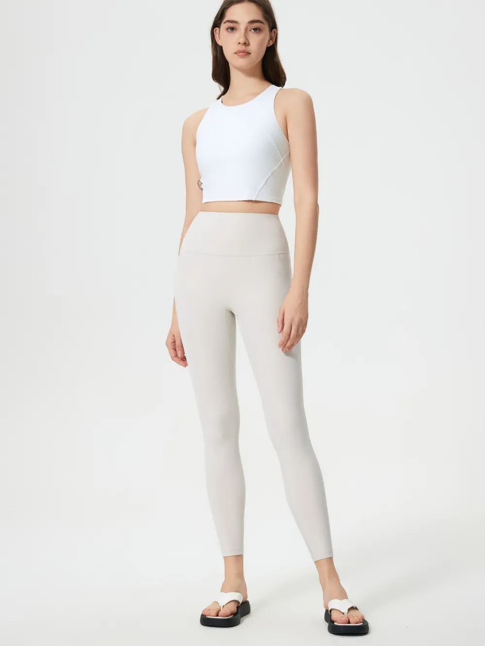 Millennia Wide Waistband Active Leggings - Leggings by Trendsi | Available at Handbags Specialist Headquarter