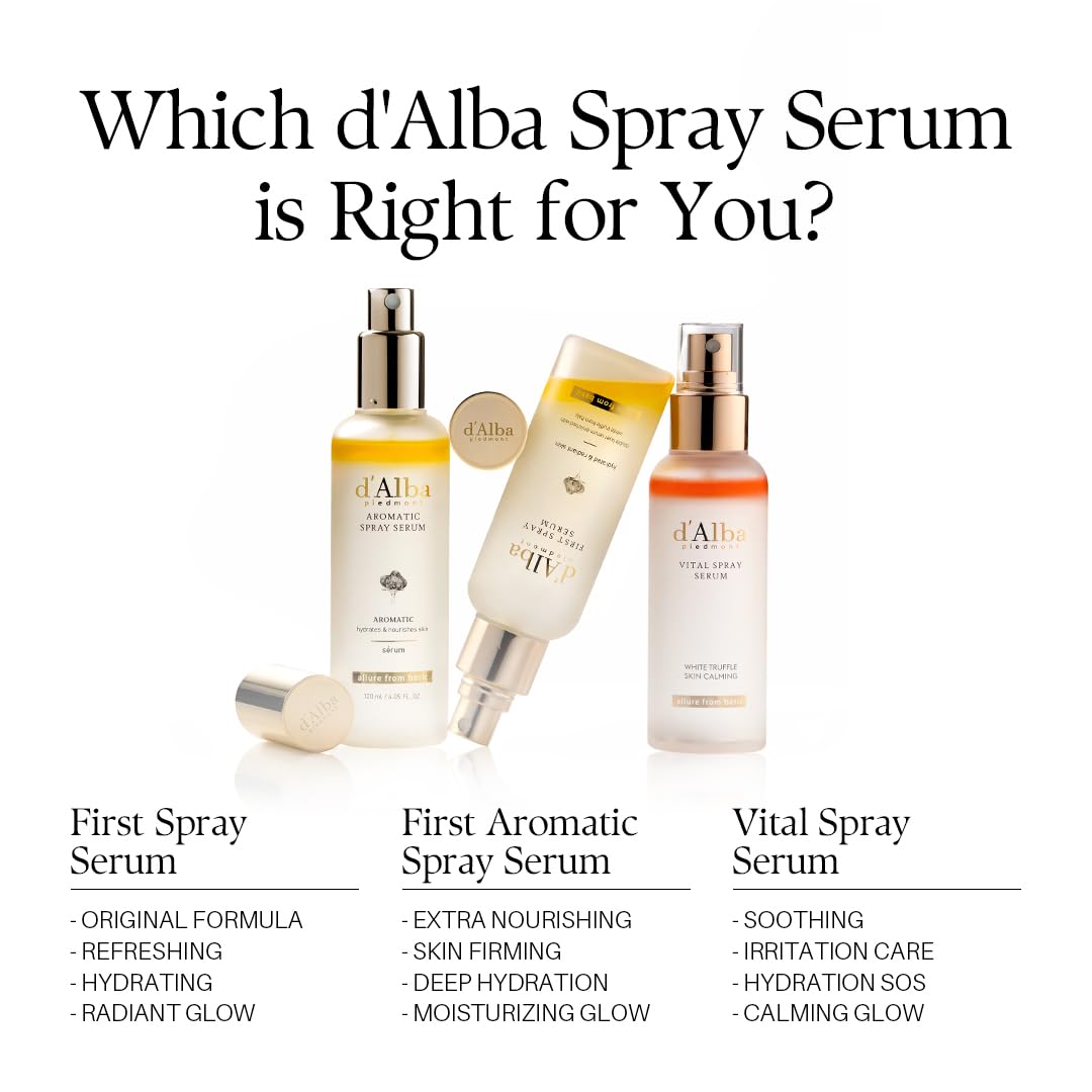 D'alba Truffle Glow Serum Mist - Vegan Radiance Boost - Health & Household by Handbags Specialist Headquarter | Available at Handbags Specialist Headquarter