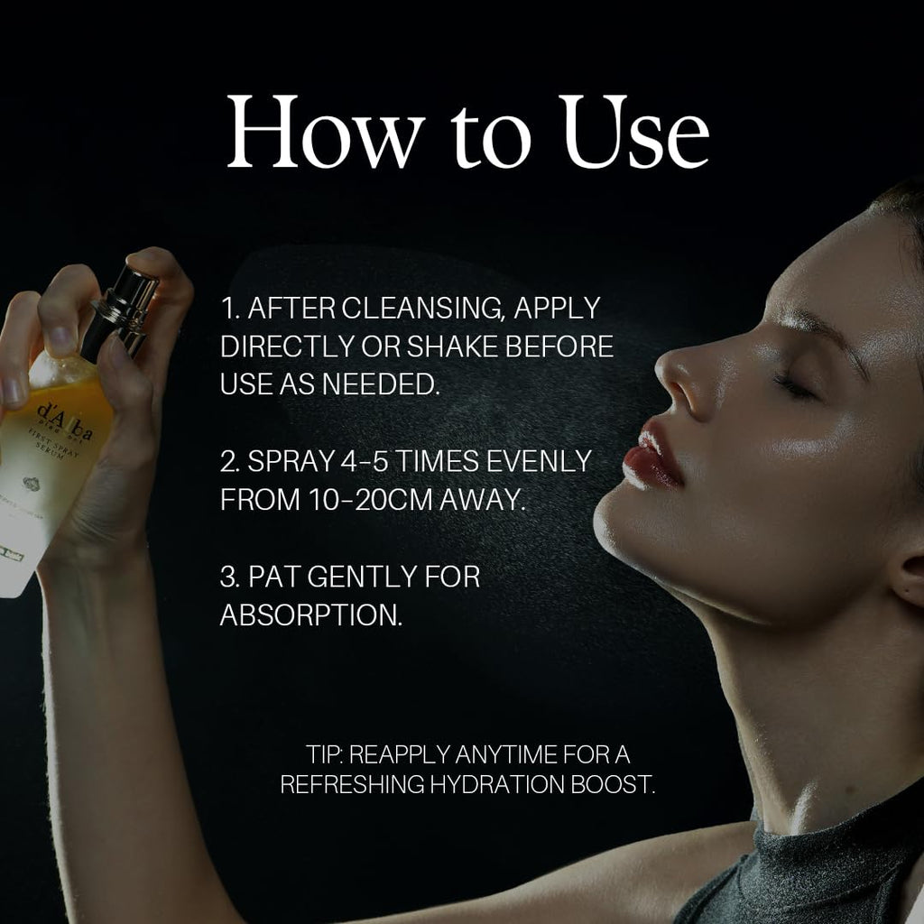 D'alba Truffle Glow Serum Mist - Vegan Radiance Boost - Health & Household by Handbags Specialist Headquarter | Available at Handbags Specialist Headquarter