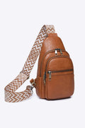 Adored It's Your Time PU Leather Sling Bag - Crossbody Bag by Trendsi | Available at Handbags Specialist Headquarter