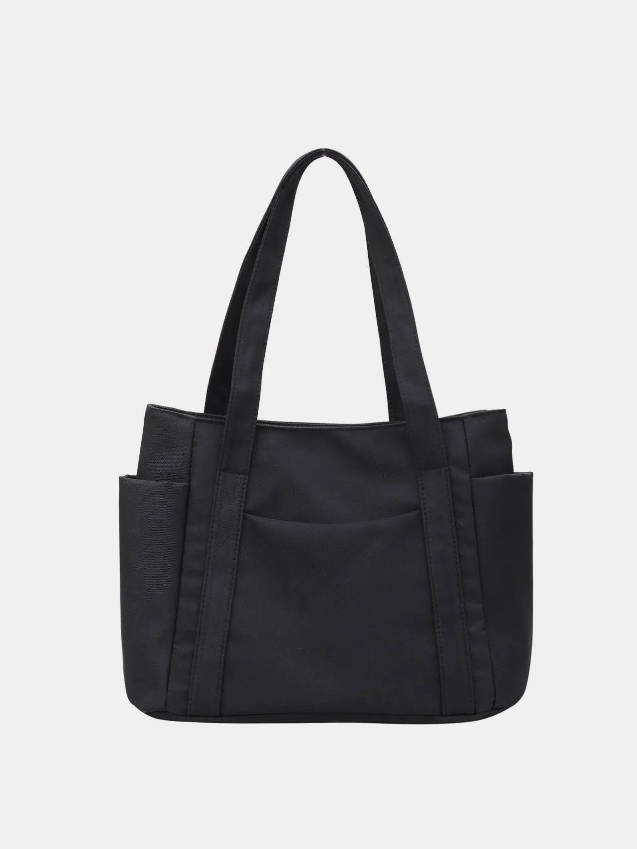 Oxford Cloth Tote Bag with Zipper - Tote Bag by Trendsi | Available at Handbags Specialist Headquarter