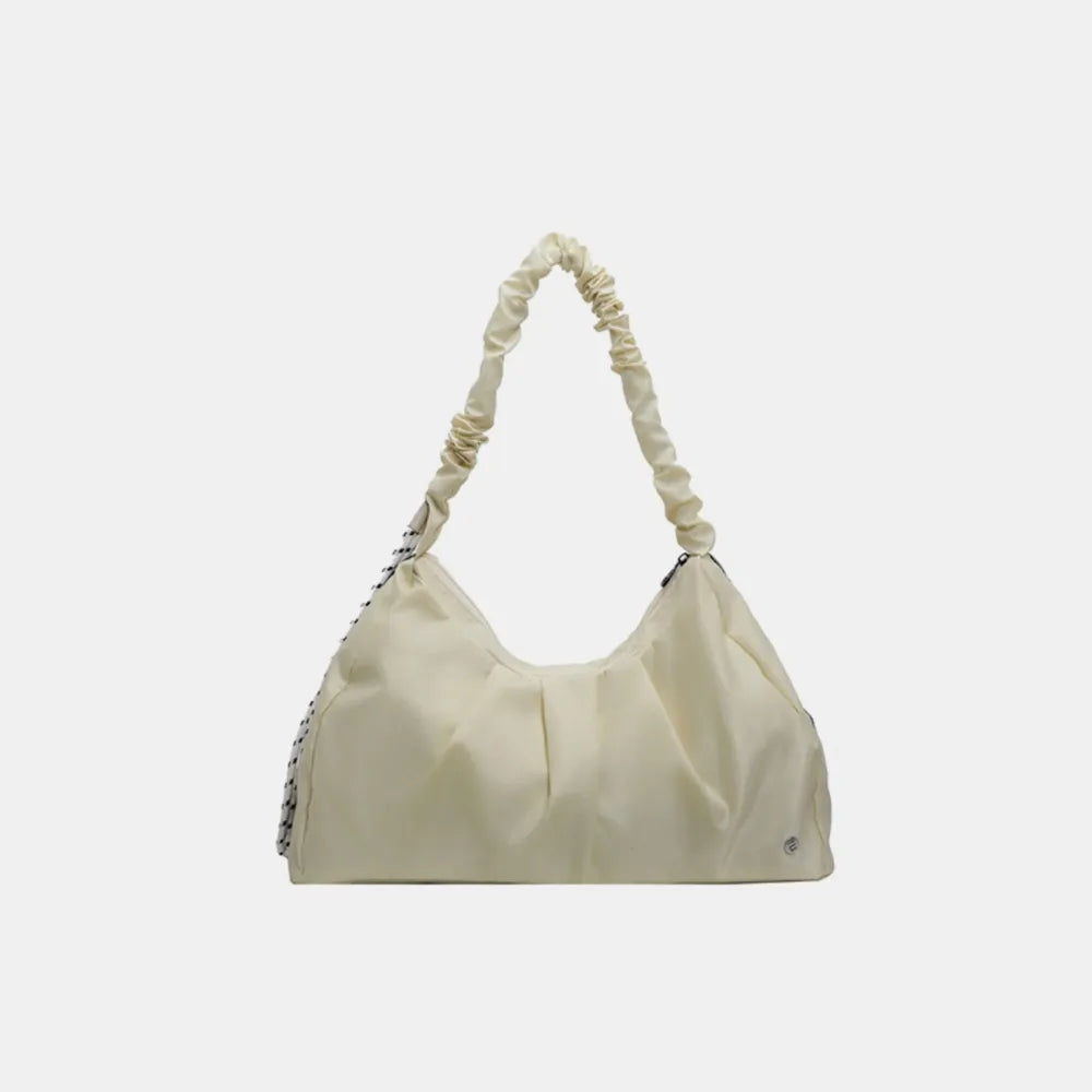 Ruched Large Tote Bag - Tote Bag by Trendsi | Available at Handbags Specialist Headquarter