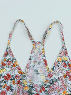 Floral Print Halter Cami - Tops by Trendsi | Available at Handbags Specialist Headquarter