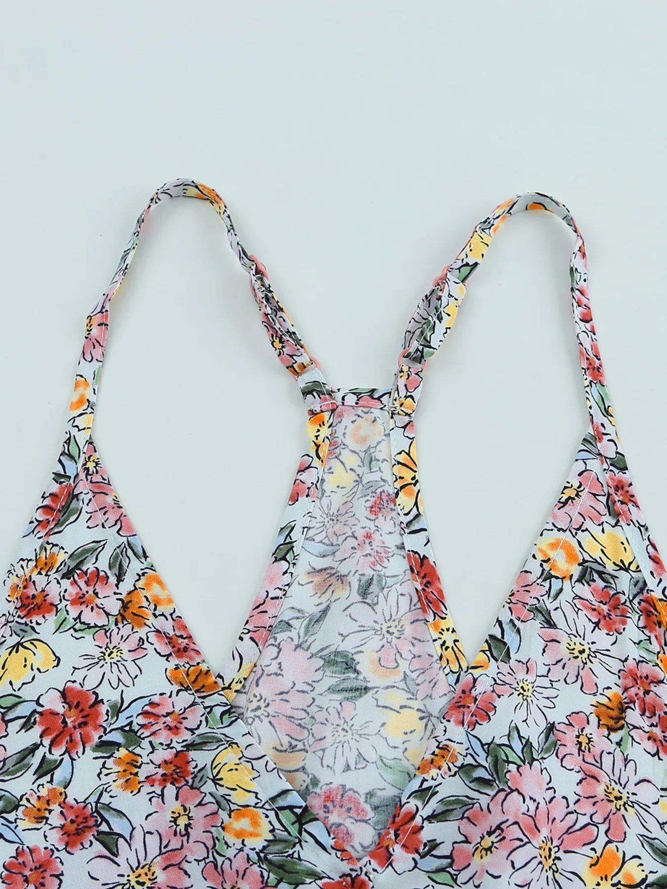 Floral Print Halter Cami - Tops by Trendsi | Available at Handbags Specialist Headquarter
