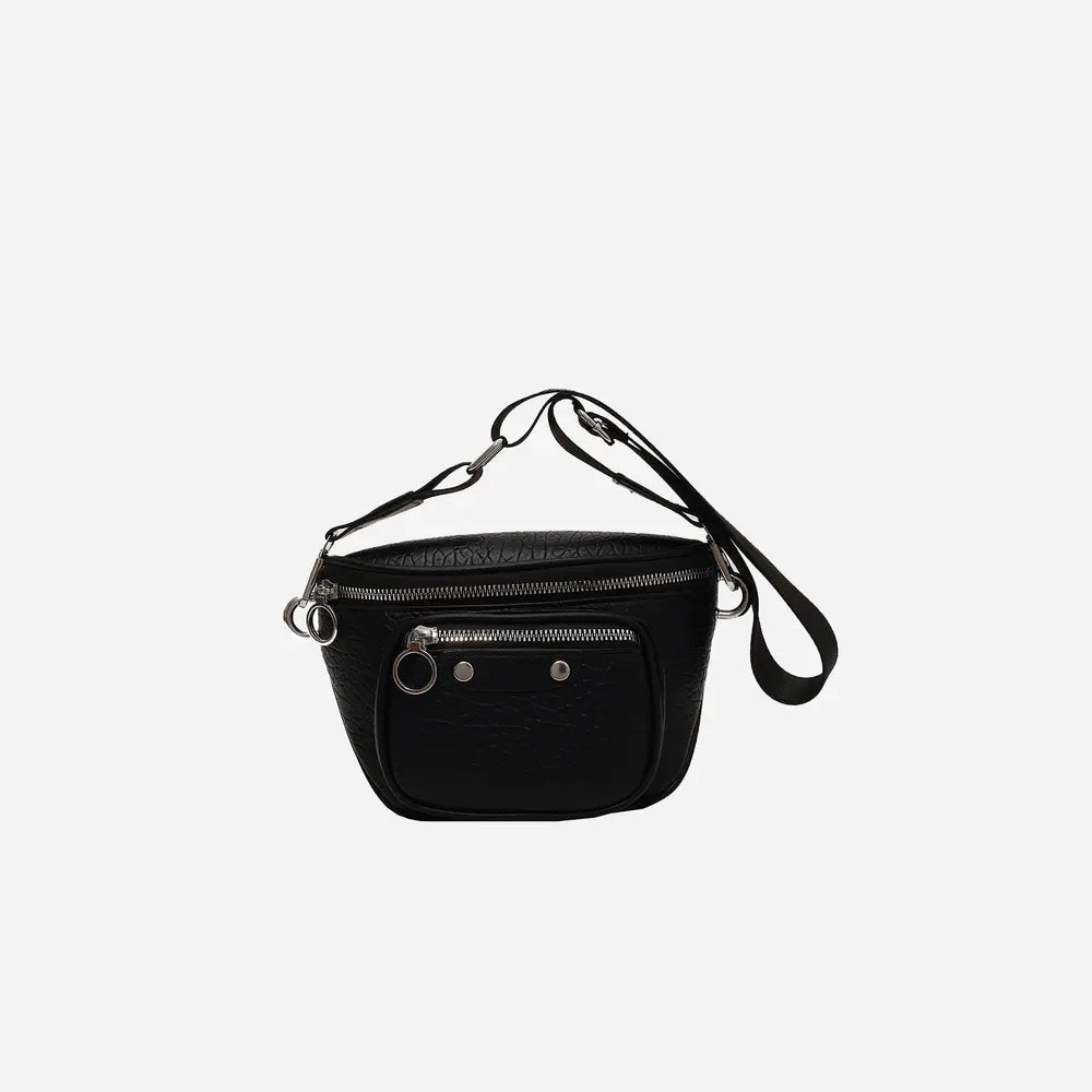 Texture PU Leather Crossbody Bag - handbags by Trendsi | Available at Handbags Specialist Headquarter