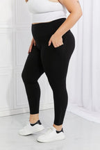Leggings Depot Full Size Strengthen and Lengthen Reflective Dot Active Leggings - Leggings by Trendsi | Available at Handbags Specialist Headquarter