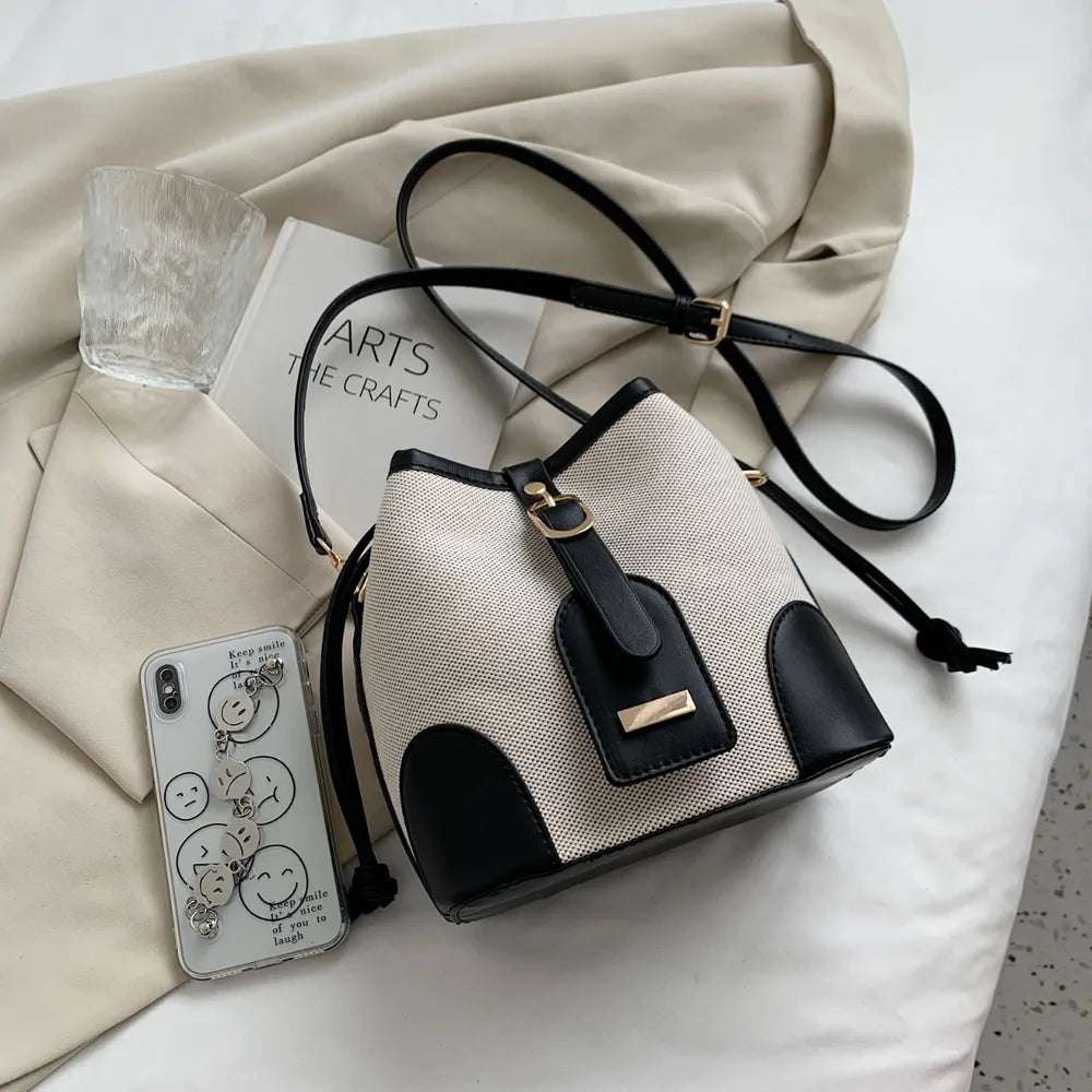 Straw Braided Adjustable Strap Crossbody Bag - Crossbody Bag by Trendsi | Available at Handbags Specialist Headquarter