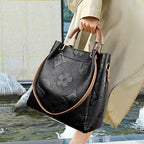 EmbossLuxe: Chic & Roomy Ladies Handbag - Handbags by Trendsi | Available at Handbags Specialist Headquarter