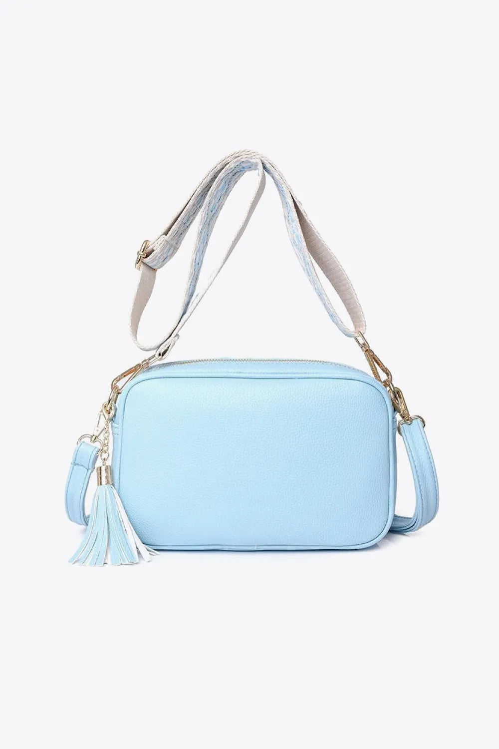 PU Leather Tassel Crossbody Bag - handbags by Trendsi | Available at Handbags Specialist Headquarter