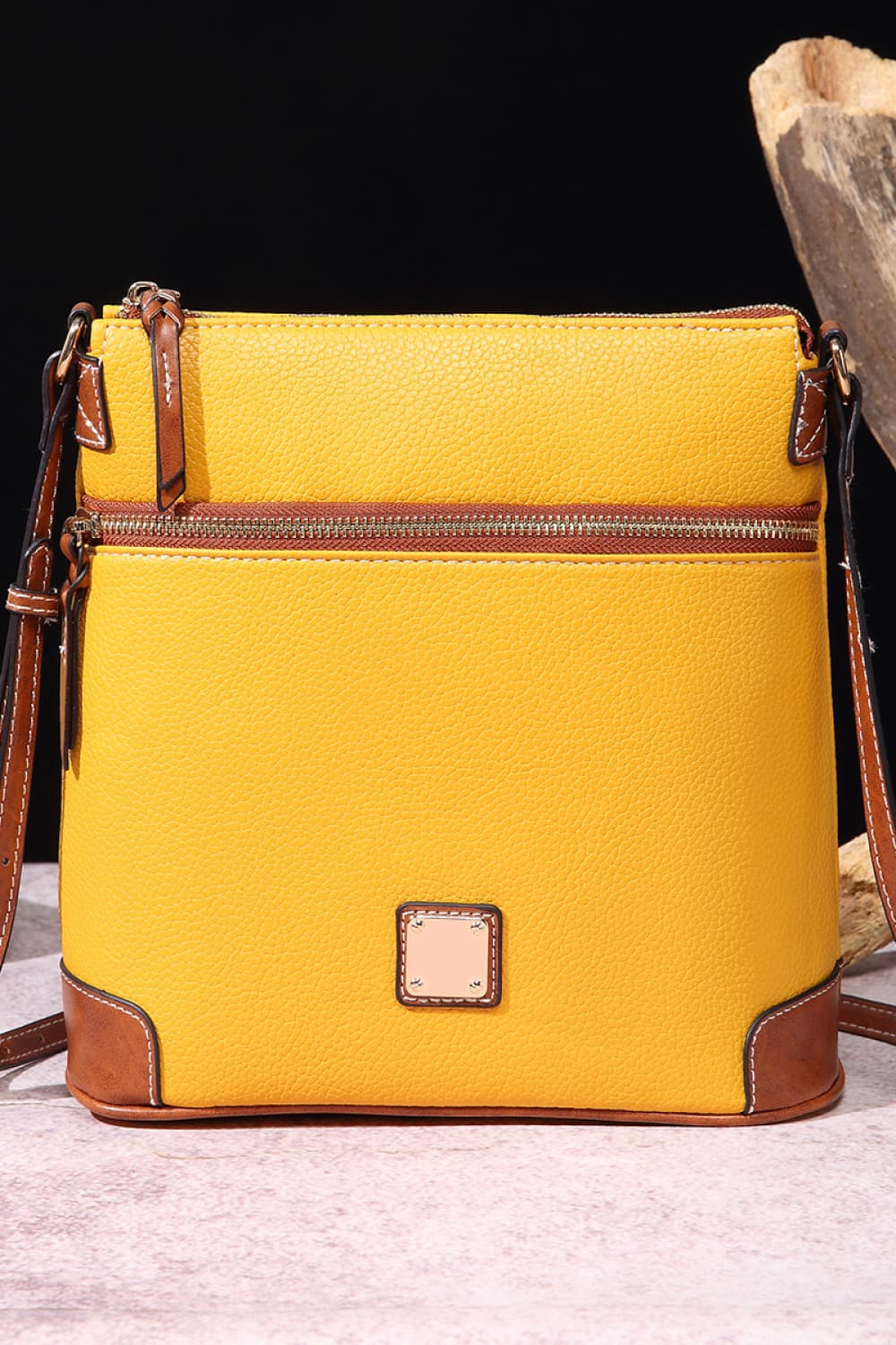 PU Leather Crossbody Bag - handbags by Trendsi | Available at Handbags Specialist Headquarter