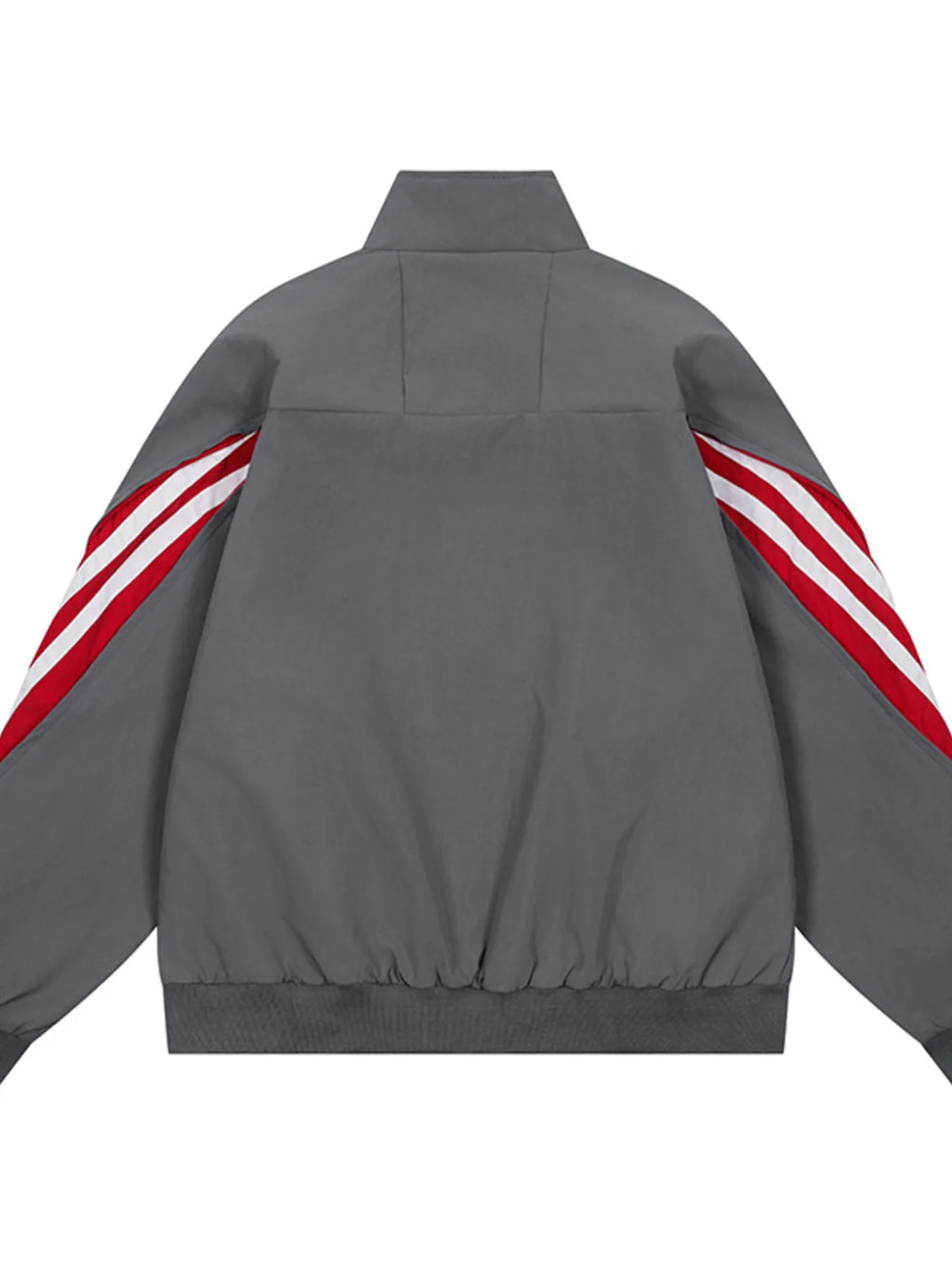 Men's Striped Zip Up Long Sleeve Jacket - Men's jackets by Trendsi | Available at Handbags Specialist Headquarter