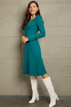 Culture Code Full Size Chevron Upper Bodycon Midi Dress - Maxi Dress by Trendsi | Available at Handbags Specialist Headquarter