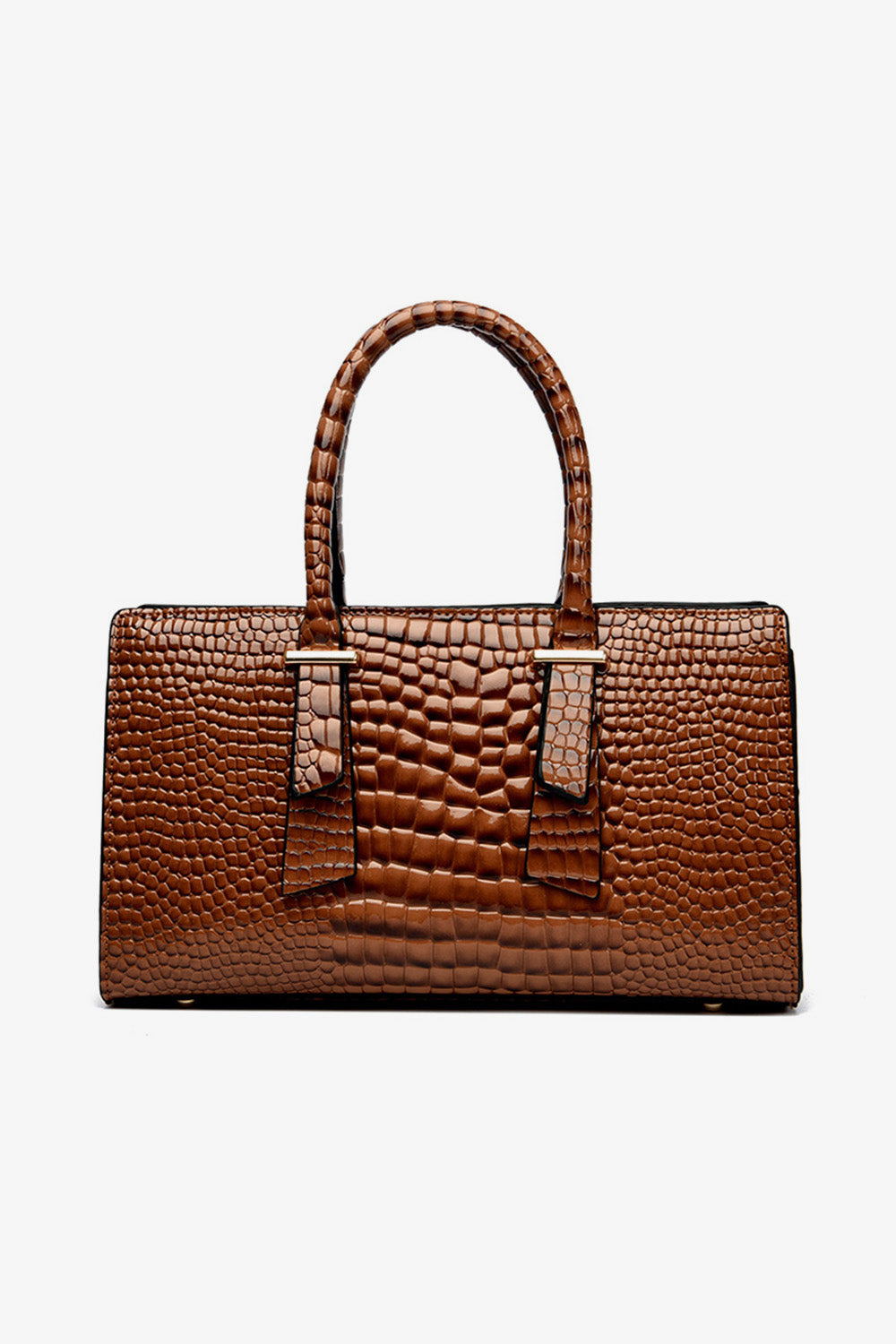 Textured PU Leather Handbag - Handbags by Trendsi | Available at Handbags Specialist Headquarter