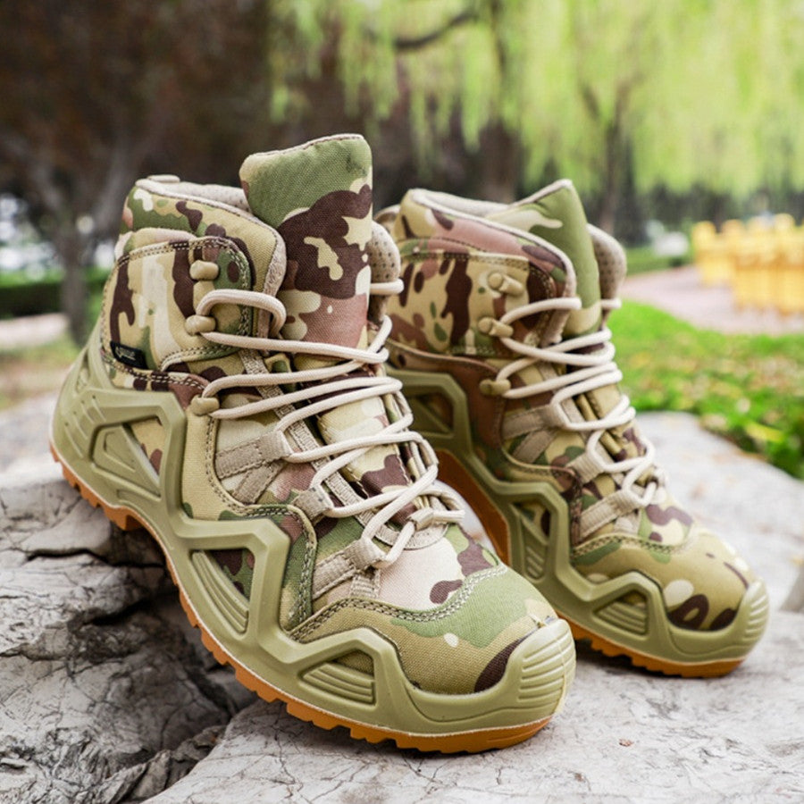 SteadFast Tactical Mid-High Outdoor Combat Boots