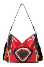 Geometric Canvas Tote Bag - Tote Bag by Trendsi | Available at Handbags Specialist Headquarter